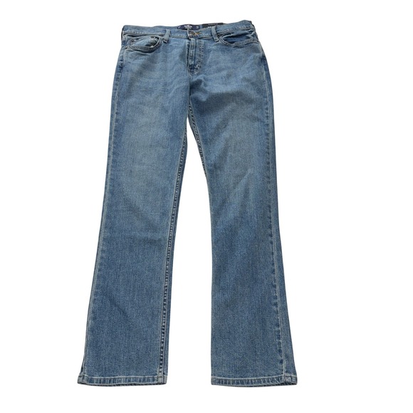 Hollister Other - Hollister Epic Flex Slim Straight Men's Jeans 33x34 Medium Wash Blue Denim NWT